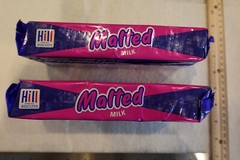2PK of Hill Biscuits Malted Milk Biscuits Cookies NIP Exp 4/26/25 250g