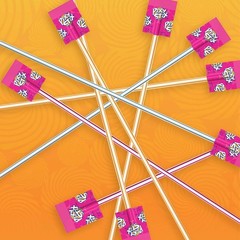 Wonka Pixy Stix Sour Powder Straws, Grape, Maui Punch, Cherry, 85 Count
