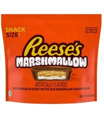 ⚪️ New Limited Edition Reeses Marshmallow Chocolate Peanut Miniature Cups 8.25oz