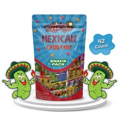Mexican Candy Assortment Snacks Pack – Variety of Spicy, Sweet, and Sour Cand…