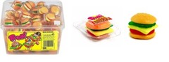 1 Box TROLLI Mini Burger (60pcs) = 600g / 1,32lbs /21.16oz New from Germany