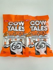 Goetze’s Cow Tales Minis Original Caramel Candy 4oz each (pack of 2)