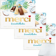 3 x Storck Merci – COCONUT Assorted Chocolates 3 x 250g / 8.8oz