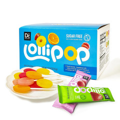 Sugar Free Lollipops with Vitamin C, Xylitol Hard Candy Assorted Fruit Flavors