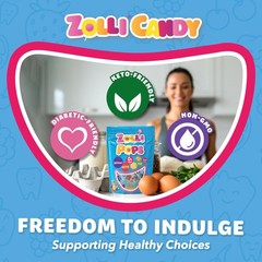 Zollipops Clean Teeth Lollipops, 25 Count (Pack of 1), Natural Fruit Variety