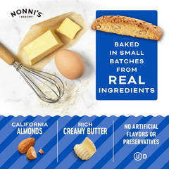 Originali Classic Almond Biscotti Cookies – Individually Wrapped Italian Coffee