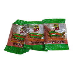 4x Hormiga Indy Watermelon flavor candies w/bittersweet & spicy powder 12pc each