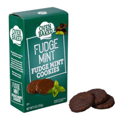 Oven Baked 9 oz FUDGE MINT Cookies Similar to Girl Scout Thin Mints *BB 12/2025*