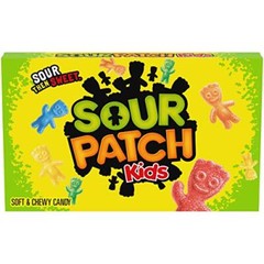Sour Patch Kids Candy, Original, 3.5 Ounce Box (1-Box)