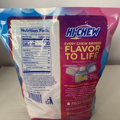 HI-CHEW Fantasy Mix Juicy Chewy Candy Sherbet, Blue Hawaii, RB 11.65 oz