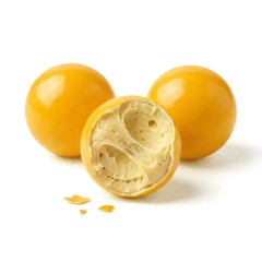 Premium Yellow Banana Flavor Gumballs – Sweet Fruity Chewing Gum Candy – 1lb-5lb