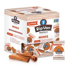 Snickerdoodle Mini Stroopwafels – Low Carb, Keto, Non-GMO, Low Calorie, 32 Pack
