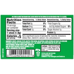 Trident Spearmint Sugar Free Gum, 12 Packs of 14 Pieces (168 Total Pieces)