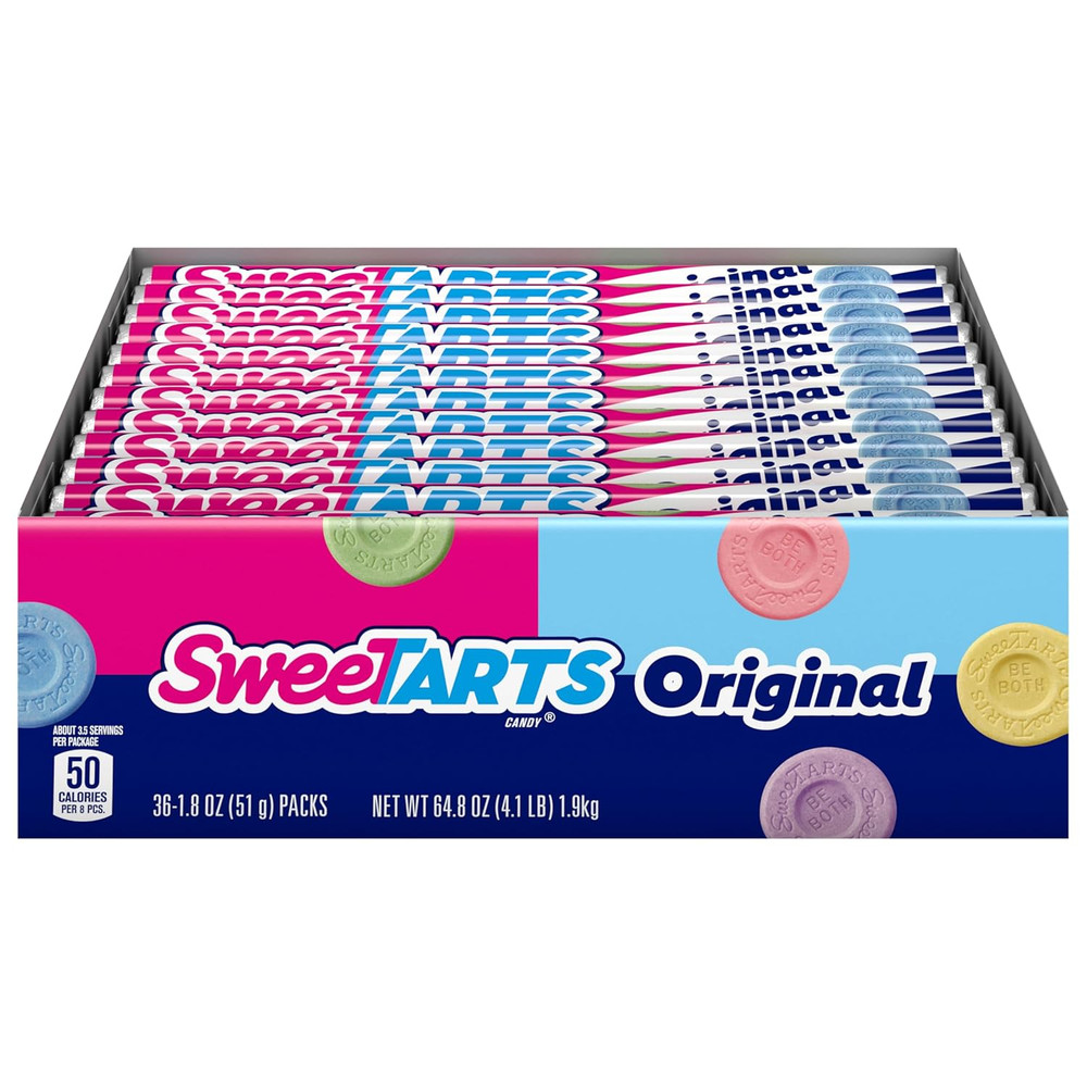 SweeTARTS Original Candy, 1.8 Ounce Roll Pack of 36 FREE SHIPPING ONLY USA …
