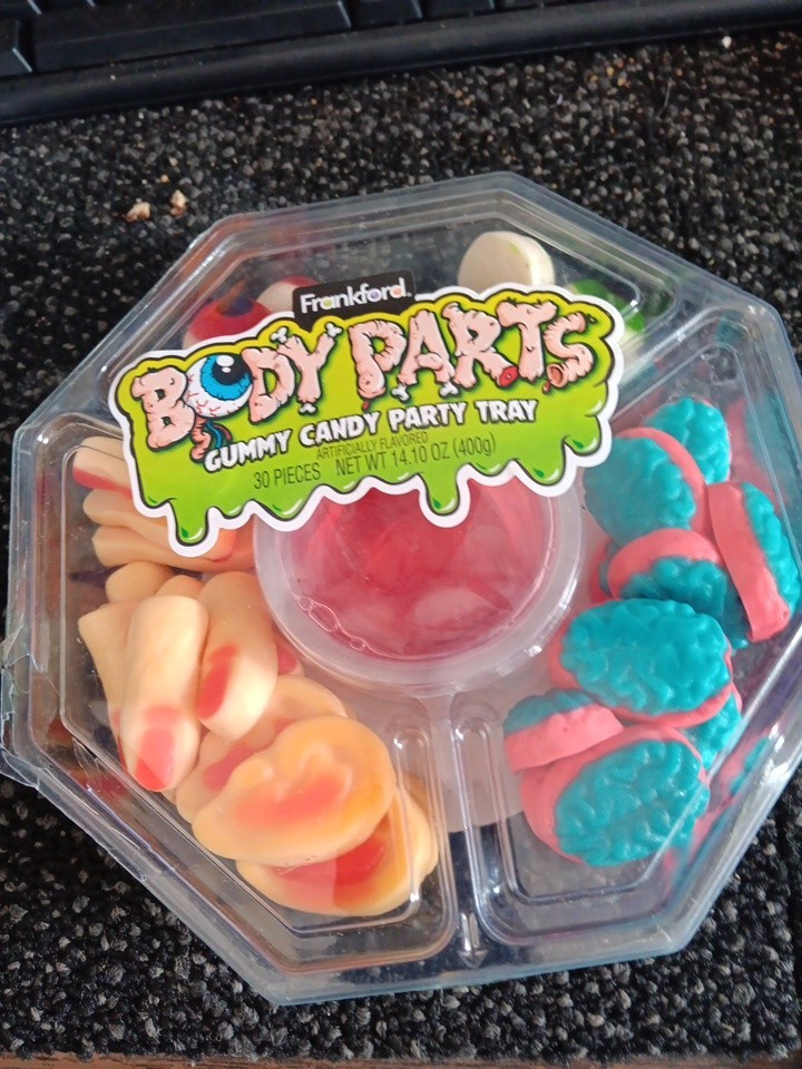 Frankford Candy Gummy Body Parts Exp 4/2026 Great Gift Idea Free Shipping REF1