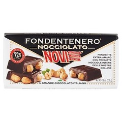 Novi Chocolate | Novi Hazelnut Night Black Tablet | 4,5 Oz /130 Gr