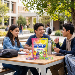 4 Pack Hi-Chew Fruit Chews, Original Mix, 30 oz