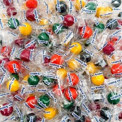 Jawbreakers Hard Candy | 1 Pound Bag – Approx. 75 Count | Fruit Flavored Assortm