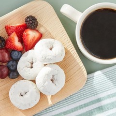 Great Value Powdered Sugar Mini Donuts – 17.5 oz, 40 Count Bag