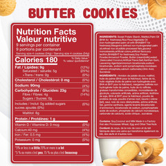 Gluten Free Sugar Free Butter Cookies 36 Count Traditional Danish Cookies, Premi