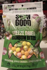 (NEW) Sow Good Freeze Dried Candy Rainbow Fruity Space Food 4.2 oz (119 g)