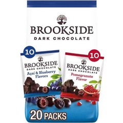 Assorted Fruit Flavored Dark Chocolate Snacking Chocolate Candy – 14oz/20ct