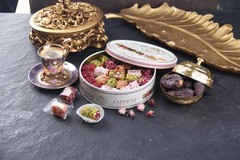 Turkish Delight Mix – 9 oz | Luxury Coatings of Pomegranate, Pistachio, Cocon…