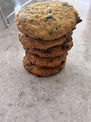 Keto Pumpkin Chocolate Chip Cookies *Diabetic Friendly* Gluten Free*Sugar Free