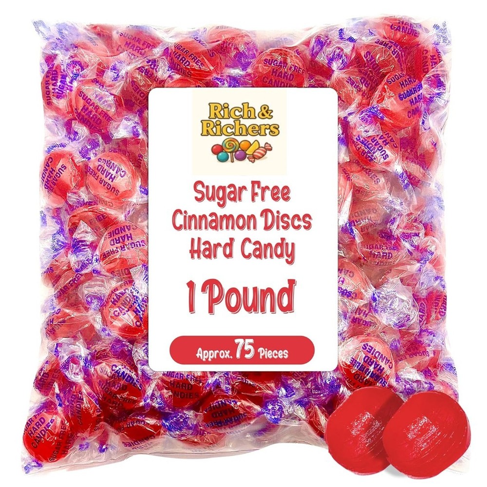 Sugar free cinnamon hard candy – Individually Wrapped – 1LB 2LB 3LB | On Sale!
