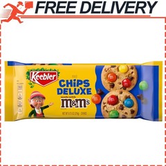 Keebler Chips Deluxe Cookies Rainbow with M&Ms 9.75 Oz