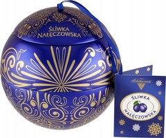 Solidarnosc SLIWKA NALECZOWSKA BAUBLE – Plum in Chocolate 150g / 5.29oz