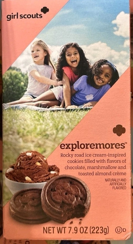 New For 2026 Girl Scout Exploremore Cookies – 12Box (1 full case)
