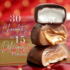 Chocolate Gift Basket- Gourmet Chocolate Snack Variety Present in Keepsake Tr…