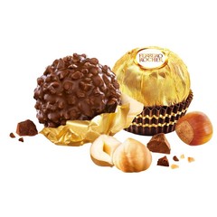 Ferrero Rocher, Milk Chocolate Hazelnut Candy, 21.2 Oz, 48 Count