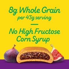 NEWTONS Soft Baked Fruit Bars Variety Pack, Real Fig and 4 Pack