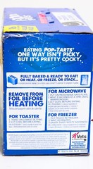 POP TARTS Toaster Pastries Frosted Cookies&Creme 16ct *PAST BB 12/22 – 2 BOXES!