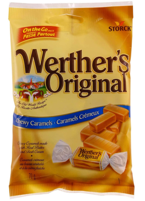 6 pack Werther’s Original Chey Caramels 70g exp 01/31/2026 or later