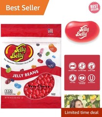 Genuine Very Cherry Jelly Beans – 16oz Pure Cherry Delight for Any Occasion