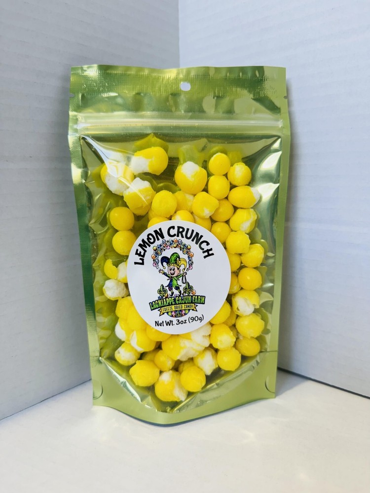 Freeze Dried Candy Lemon Crunch Crunchy Candy Snack Party Favor