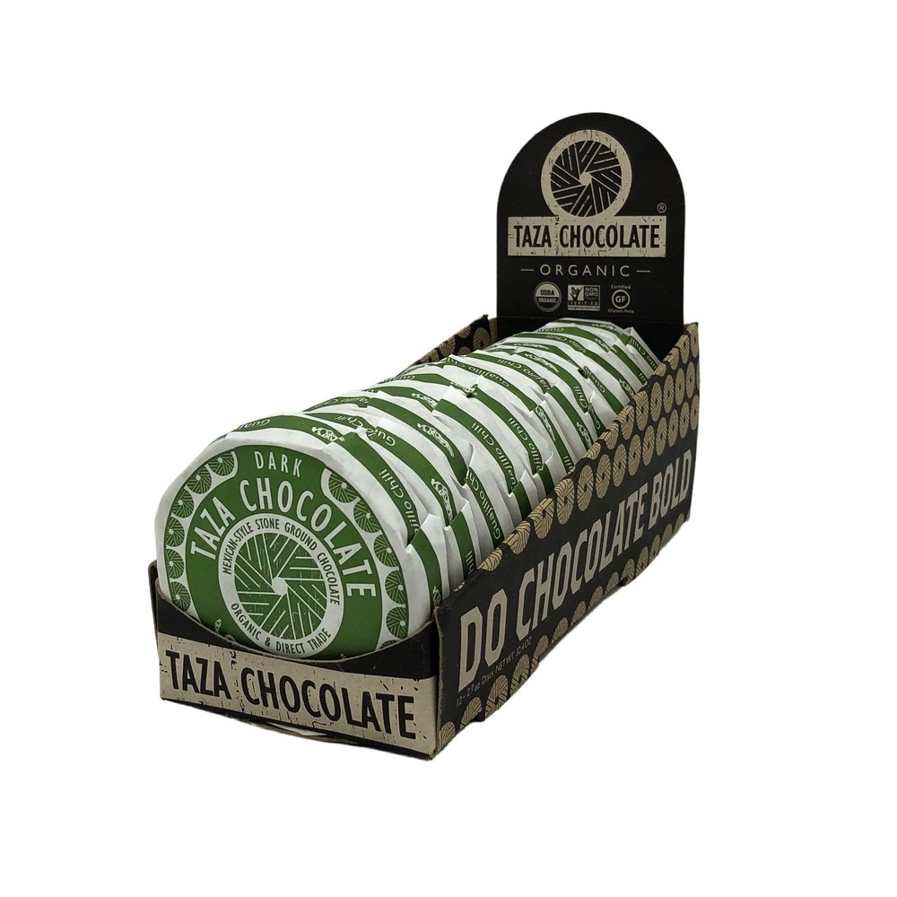 Taza Chocolate Organic Mexicano Disc 50% Dark 2.7 Ounce (Pack of 12)