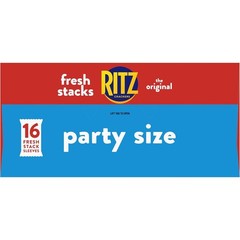 RITZ Fresh Stacks Original Crackers Party Size 16 Packs 23.7oz…