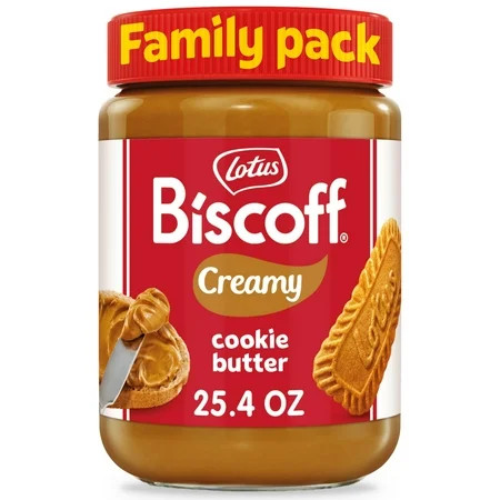 Biscoff Cookie Butter Creamy 25.4 Oz (Pack of 6)