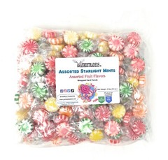 Assorted Fruit Starlight Mints Hard Candy, 2lbs. ~ YANKEETRADERS® ~FREE SHIPPING