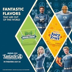 JUICY FRUIT Gum – Original Bubble Bulk Pack, 40 Count (Pack of 4)