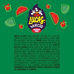 Lucas Muecas Chili Lollipop Candy Pack of 10 Sweet and Spicy Treats 0.88 Oz
