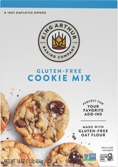 King Arthur Gluten-Free Cookie Mix, Non-GMO Project 16 Ounce (Pack of 1)