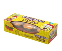 Spongebob Krabby Patties Sliders Gummy Candy 3 Pack 