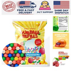 Fresh 260 Count Assorted Gumballs – Perfect for Vending Machines, Gluten-Free