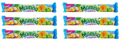 Mamba Tropics Fruit Chews Candy, 18 Piece Bars – 2.8 oz. (Choose From: 6 Or 12)