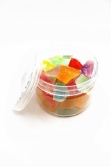 Kohakutou Candy, 8oz jar, Edible Crystal Quartz, Japanese candy, Crystal candy